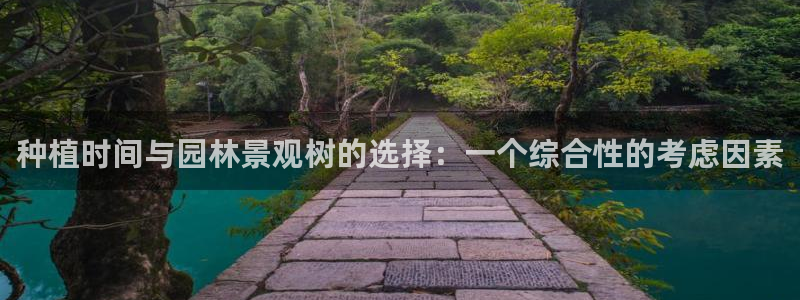 新宝gg招商致胜团队：种植时间与园林景观树的选择：一个综合性的考虑因素